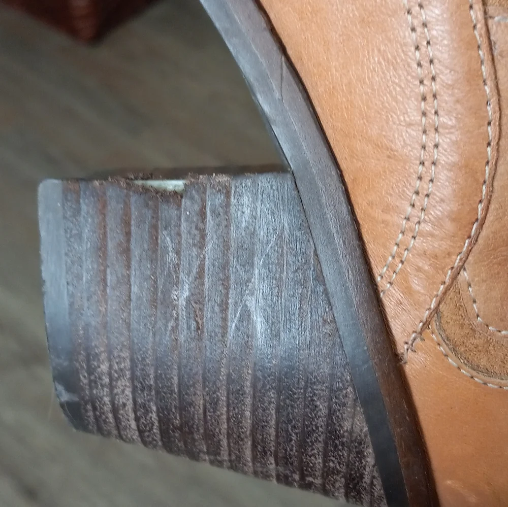 Beautiful Hand Crafted floral Western Boots - Picture 5 of 13